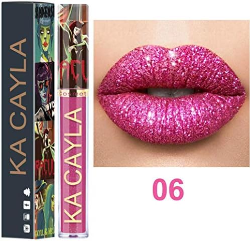 Peacur Lip Gloss Lipstick Waterproof Lipstick Makeup Tools Glitter Flip Lipstick Flip Pull Matte Pearl Lip Gloss