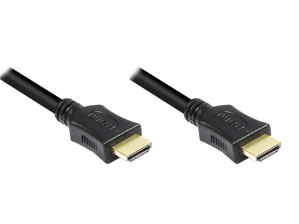 Good Connections HDMI Cable with Ethernet 24 K Gold Plated Plugs and Copper