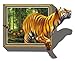 Giant 3D Tiger Jumping Out of Jungle Peel & Stick Wall Decals