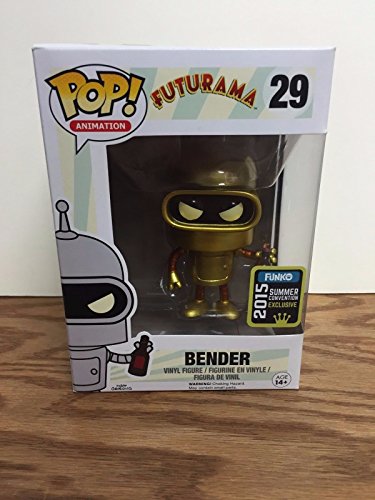 Funko Pop Vinyl Futurama Bender - 2015 Summer Convention Exclusive