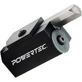 POWERTEC Square Corner Chisel &ndash; Spring-Loaded Mortise Chisel for Use with Hammer or Mallet - Ideal for Door Hinges, Door Locks, Strike Plates, Frame Joinery, Cabinetry and Woodworking (71036)