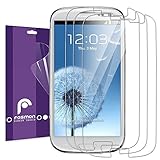 Fosmon Crystal Clear Screen Protector Shield for Samsung Galaxy S3 III i9300 - 3 Pack