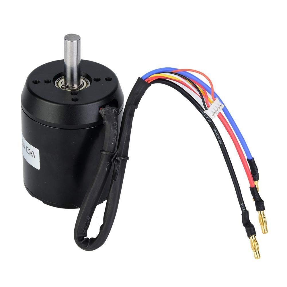 Dingln Skateboard Electric Motor,6384 120KV BLDC Outrunner Brushless Sensored Motor Compatible With Electric Balancing Scooter Skateboard