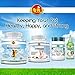 Jump Dog Calming Aid Anxiety Relief for Dogs Advanced Time Released De Stress Calm Treats Reduces Aggression Separation Anxiety Thunderstorm Travel Sickness Promotes Relaxation 60 Qty