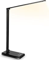 SLATOR Desk Lamp Eye-Caring Aluminium Dimmable with USB Charging 5 Modes view 1