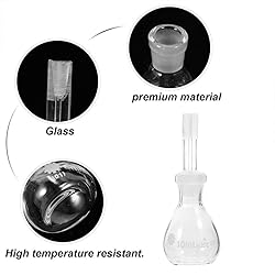 iplusmile 100ml Glass Pycnometer Bottle Lab Bottle