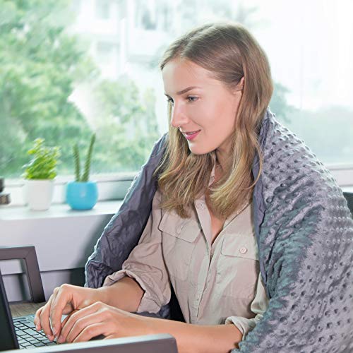 CoziRest Cooling Weighted Blanket 25 lbs 60x80 Queen Size Cool