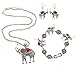 M MIRACULOUS GARDEN 3 Pack Elephant Jewelry Sets for Women Girls