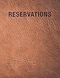 Reservations: Reservation Book For Restaurant | 2019 365 Day Guest Booking Diary | Hostess Table Log Journal