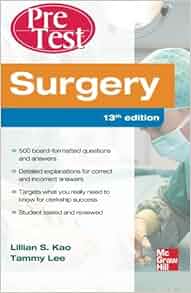 Surgery Pretest Self Assessment And Review Thirteenth