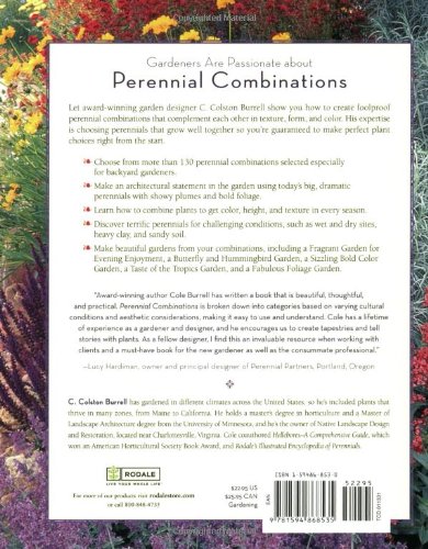 image for Perennial Combinations: Stunning Combinations That Make Your Garden Lo