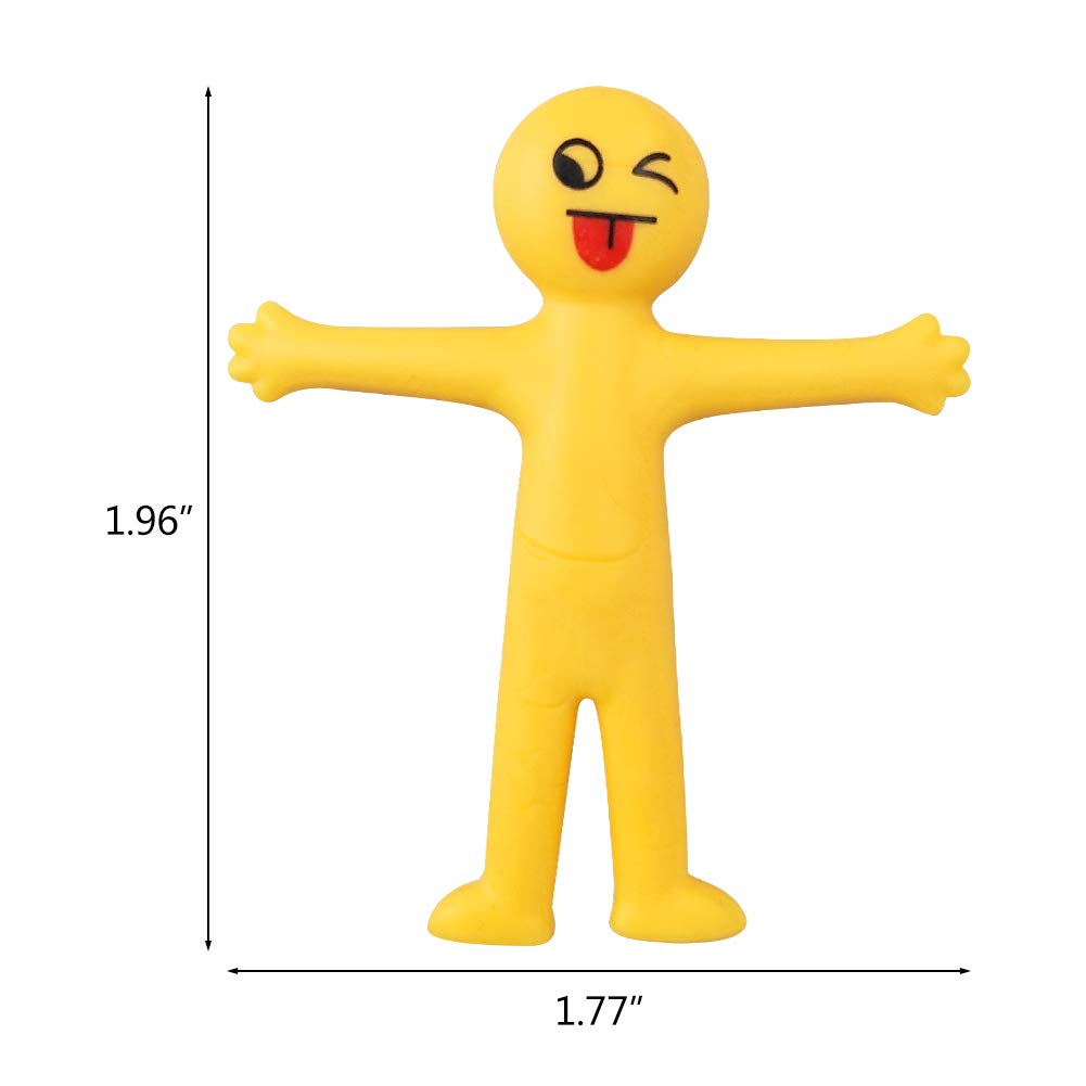 Mini Emoji Dolls Stress Relief Toy Lucky Doll Mini Action Figures Cute