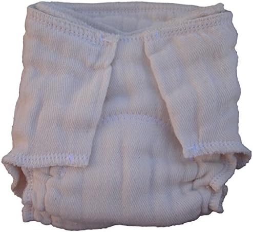 Little Bear Bums Pre-Fitted Cloth Diaper, NB/Preemie, Unbleached