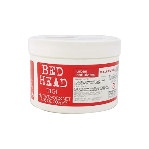 Tigi bed head urban antidotes resurrection mask cosmetic femme 200g (615908424201)