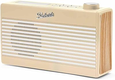 Roberts Rambler Mini FM DAB DAB+ Bluetooth Portable Radio Pastel Cream