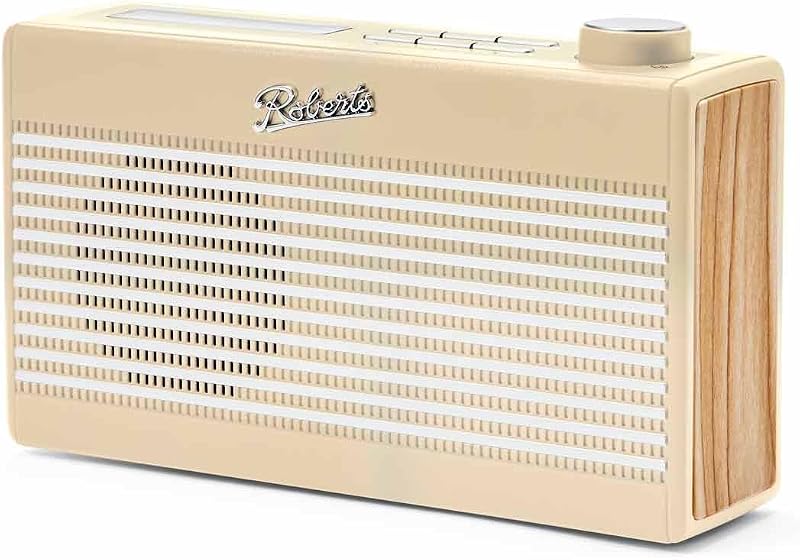 Roberts Rambler Mini FM DAB DAB+ Bluetooth Portable Radio Pastel Cream