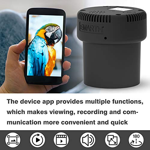 Emarth WiFi Spotting Scope Camera Update Version for Cell Phone Adapter Mount, Fits All Smartphone