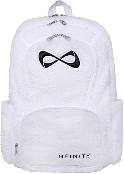 White nfinity backpack Clearance