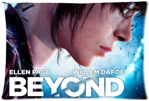 Jozabe Custom Personalized Zippered Pillow Case Cover Games Beyond: Two Souls Ellen Page Poster Pattern Pillowcase DIY pillowslips 20x30 Inch (Two sides)