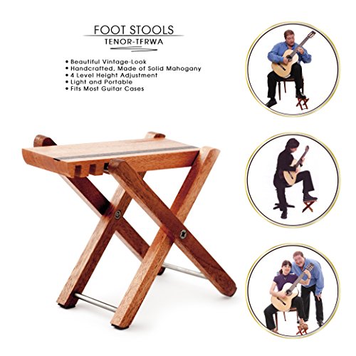 TENOR TFRWA The Most Beautiful Guitar Foot Stool in The Market! Wooden