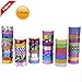 Glitter Tape Set of 50 Rolls- Decorative Washi Tape Perfect for DIY Crafts Book Designs,Scrapbook -Decorative, Bullet Journal,Planner,Album