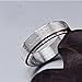HIJONES Men's Stainless Steel Buddhist Gold Mantra Pattern Spinner Lucky Ring Size 11