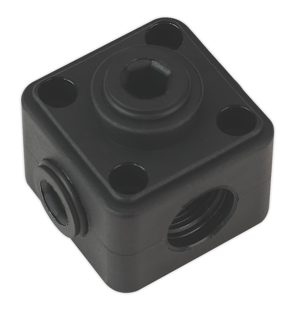 Sealey CASPB Porting Block 5 x 1/2"BSP Connection