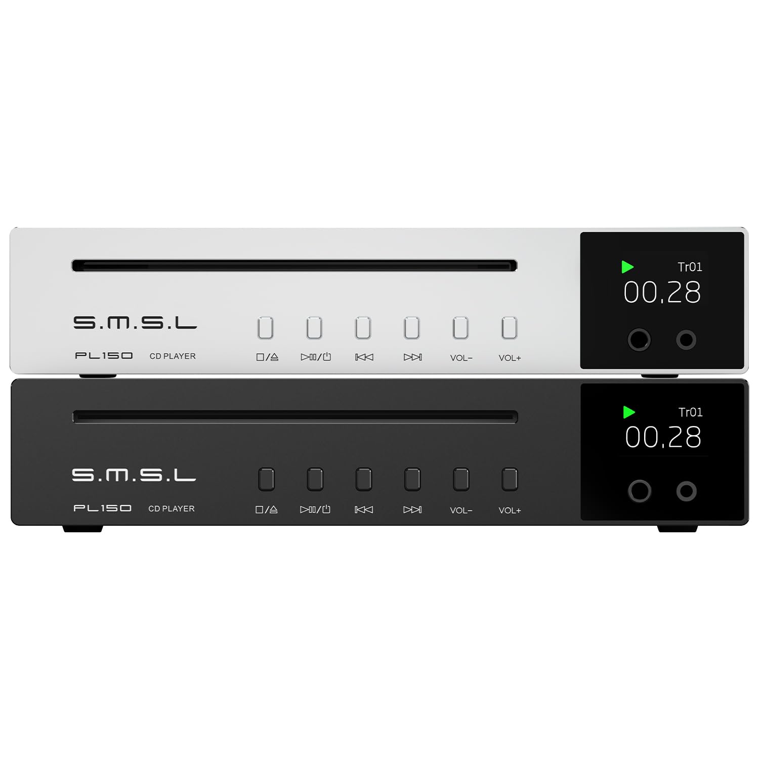 Photo 1 of SMSL PL150 CD Player,Compatible with Standard CD,MP3 CD.Supports RCA,3.5mm and 4.4mm Headphones,Optical,Coaxial Output Interface,CS43198 Decoding Chip,Auitable for Laptops and Computers and Car