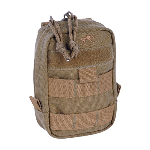 Tasmanian Tiger TT Tac Pouch 1 EDC Rucksack-Zusatztasche mit Molle-System und Patch-Fläche, 15 x 10 x 4 cm, Coyote Brown