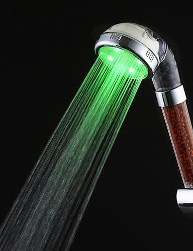 BIAN-0.5 Brand New Anion SPA Head Shower Handheld Water-saving Bath Shower Nozzle Sprinkler Sprayer Filter Transparent