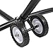 Best Choice Products Mobile Hammock Dolly Wheel Kit- Black