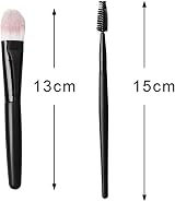 ZHIYE Makeup Brush Set 20 Pcs Professional Face Eye Travel Black view 3