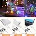 Areskey LED Fairy String Lights - 2 Pack 33ft 100 LED USB and Battery Powered Waterproof 8 Modes Remote Control Copper Wire Firefly Lights for Christmas Halloween Holiday Wedding Party (Multicolor)