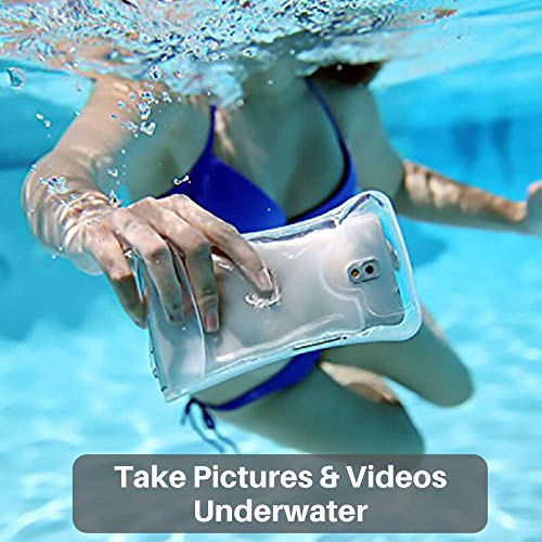 AquaVault 100 Waterproof Floating Smart Phone Case & Money Pouch Fits All Phones Made from