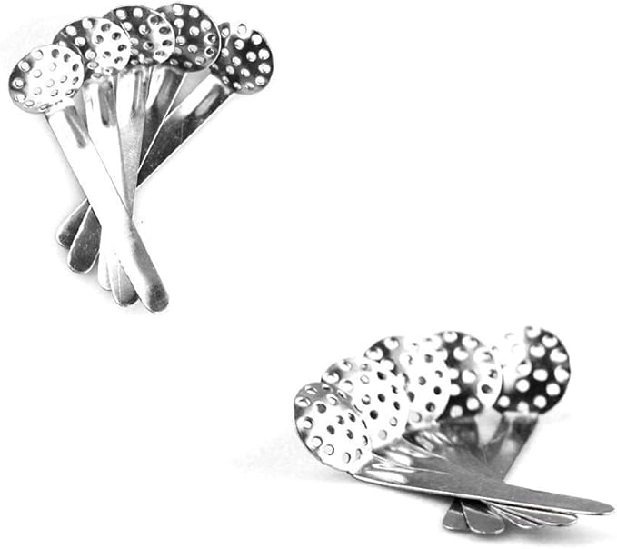 2/5/10/15/20/50/100 x 10mm Spoon Pipe Screens Gauze Conical Steel Pipe