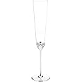 Kate Spade New York Grace Avenue 2-Piece Champagne Flute Set, 2 Count (Pack of 1), Metallic