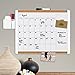 U Brands Magnetic Dry Erase Calendar Board, 20