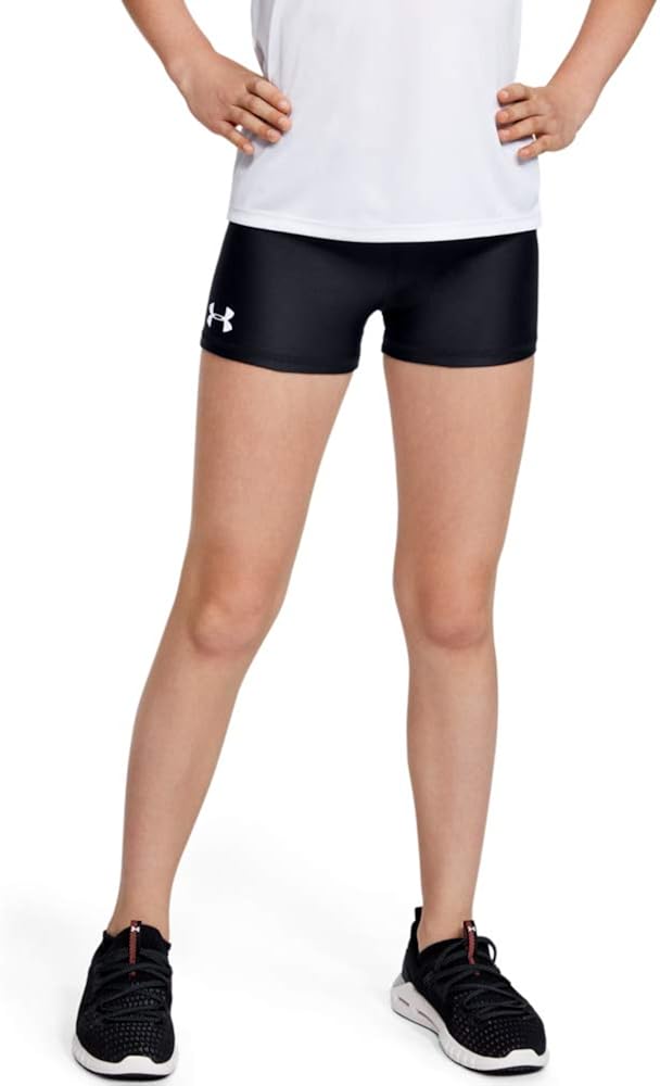 Under Armour Girls' HeatGear Armour Shorty: Clothing