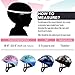 OutdoorMaster Toddler Bike Helmet - CPSC Certified Multi-Sport Adjustable Helmet for Children (Age 3-5), 14 Vents Safety & Fun Print Design for Kids Skating Cycling Scooter