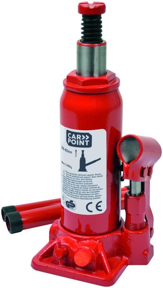 Carpoint 0677811 Hydraulic Car Jack 5000 kg, Black