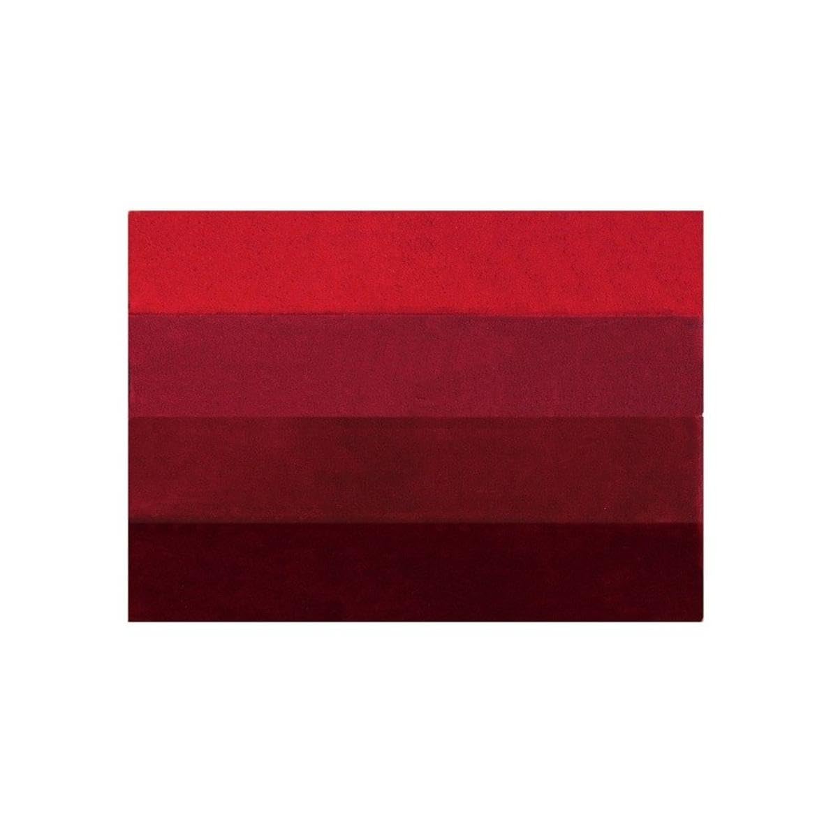 Spirella 10.16168 Toilet Mat without Cut-Out 55 x 65 cm Four Red