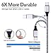 USB C Charger Cable, 5Pack 2.4A Nylon Braided USB Type C Fast Charging Cord