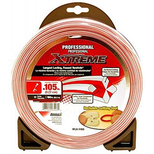 Arnold Xtreme .105-Inch x 165-Foot Professional Grade String Trimmer Line