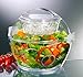 Prodyne Acrylic Iced Up Salad To Go Bowl, 5.5 Qt.