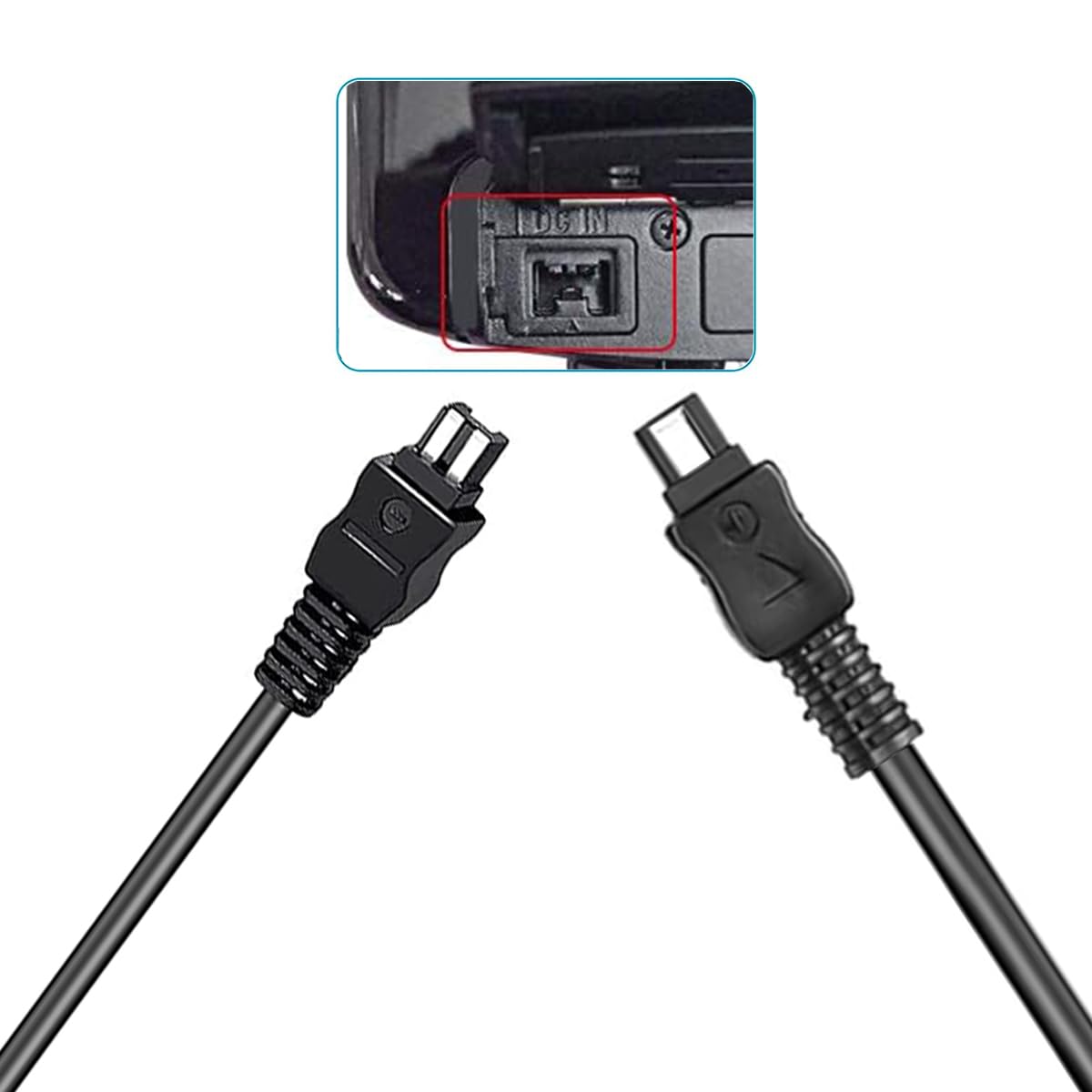 UORLEN AC-L200 AC Power Adapter Charger for Sony Handycam DCR HDR FDR Series DCR-HC21 HC26 HC30 HC32 HC36 HC38 SX22 SX41 SX44 SX45 SX65 SX85 SR5 SR10 SR11 SR40 SR45 SR48 SR60 SR82 SR200 SR300
