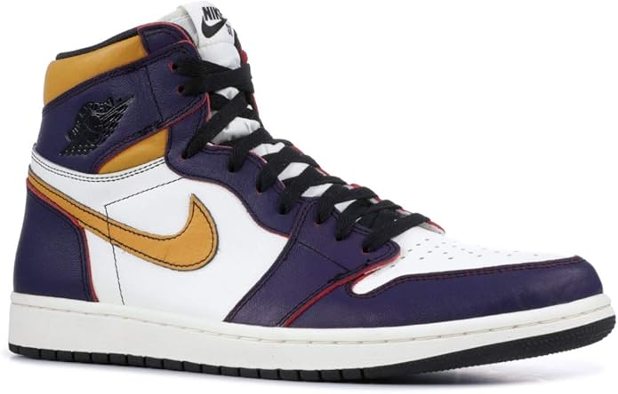 Amazon.com | AIR JORDAN 1 High Og Defiant 'Lakers' - Cd6578-507 - Size | Basketball