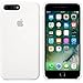 Apple Silicone Case for iPhone 7 Plus - White