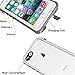 Vapesoon iPhone SE 2020 Waterproof Case, iPhone 7/8 Waterproof case, Waterproof Shockproof Snowproof Clear Case for iPhone SE 2020/7/8-Gray+White/Transparent