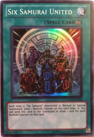 Yu-Gi-Oh! - Six Samurai United (TU05-EN004) - Turbo Pack 5 - Promo Edition - Super Rare