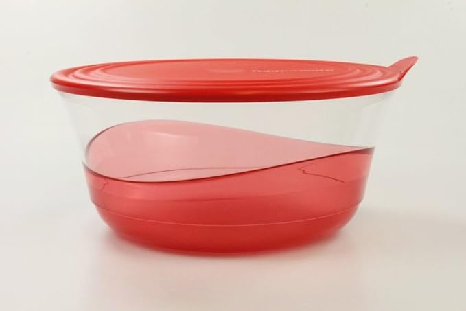 schüssel mit siebeinsatz und deckel tupperware